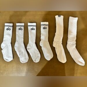 3 pairs Alo Yoga socks